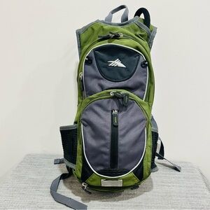 HIGH SIERRA HYDRATION PACK  AIRFLOW COOLED HIKING BACKPACK CAMPING 2L BAG VGC